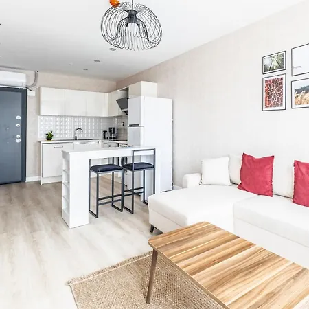 Apartment Chic Modern And Ample Flat Near Finance Istanbul